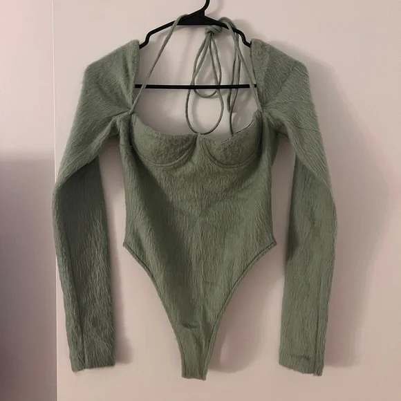 LaQuan smith mohair bodysuit NWT - Picture 4 of 11